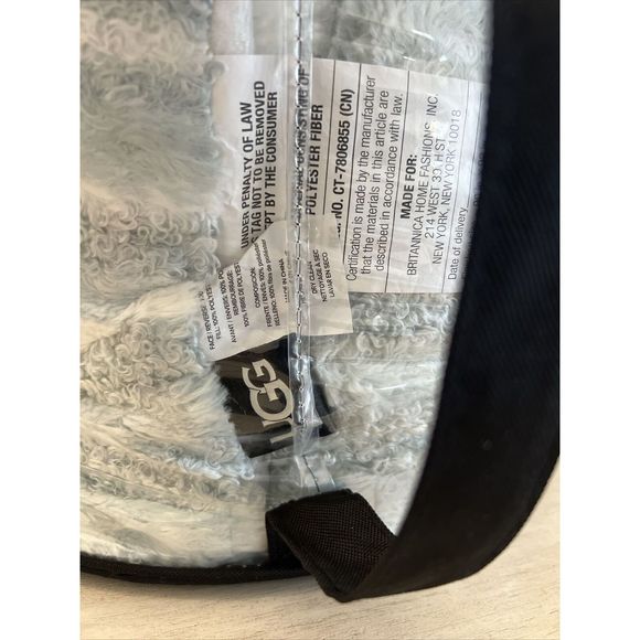 UGG Luxury Atlas Super Soft 3pc. Full/ Queen Comforter Set in Clear Creek Mint - Picture 3 of 8